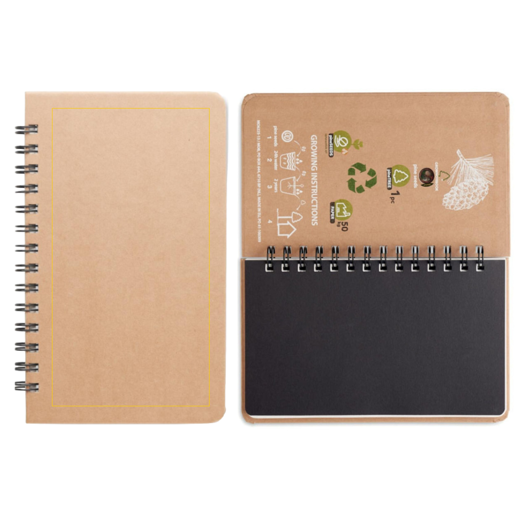 A5 Pine Tree Notebook